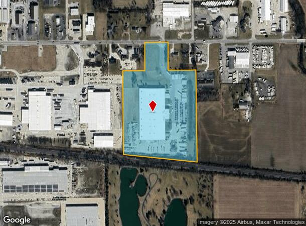 2341 E Market St, Nappanee, IN Parcel Map
