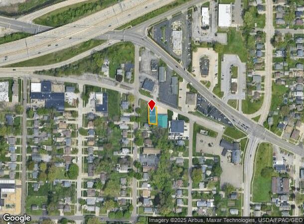  1968 Englewood Ave, Akron, OH Parcel Map