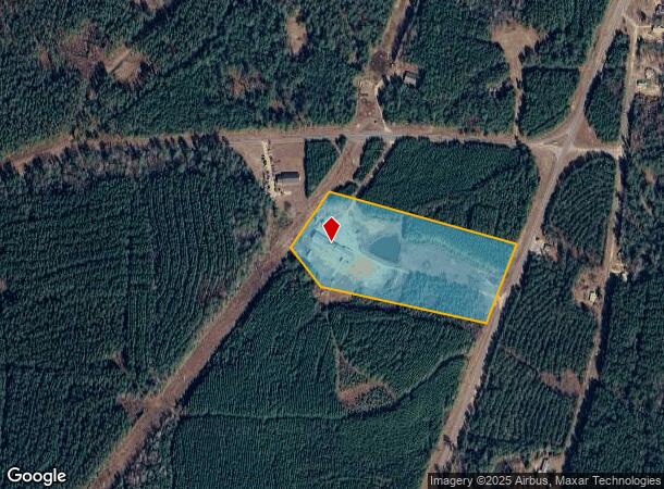 101 Quail Run Rd, Georgiana, AL Parcel Map