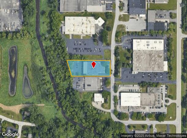 1445 Commerce Ave, Brookfield, WI Parcel Map