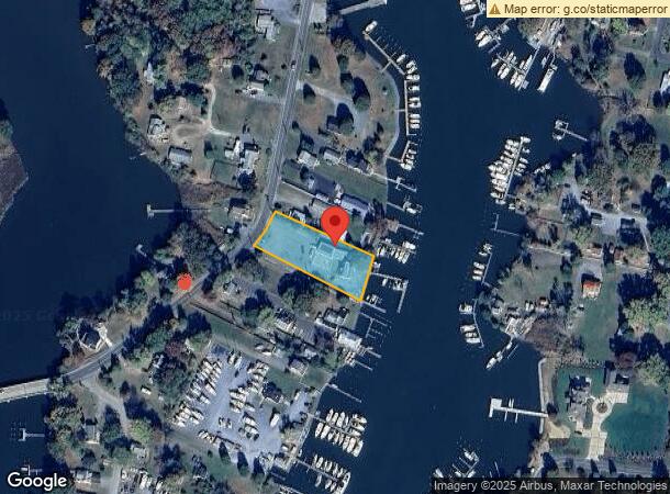  485 Deale Rd, Deale, MD Parcel Map