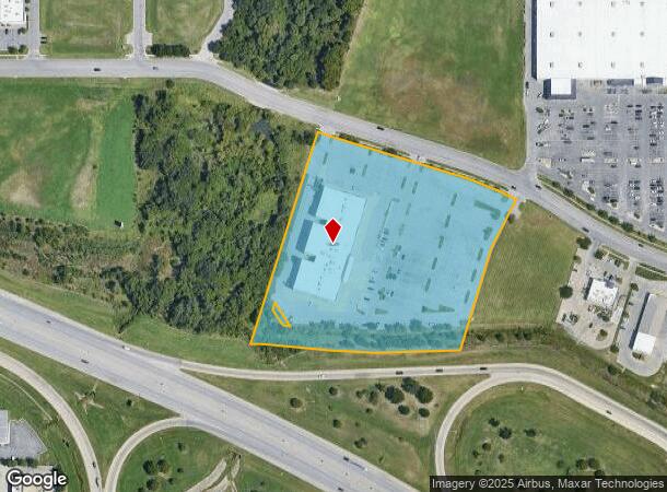 1801 E Hillside Dr, Broken Arrow, OK Parcel Map