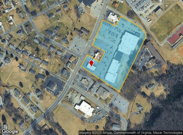  360 Tanyard Rd, Rocky Mount, VA Parcel Map