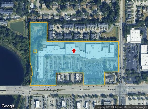  8995 W Colonial Dr, Ocoee, FL Parcel Map