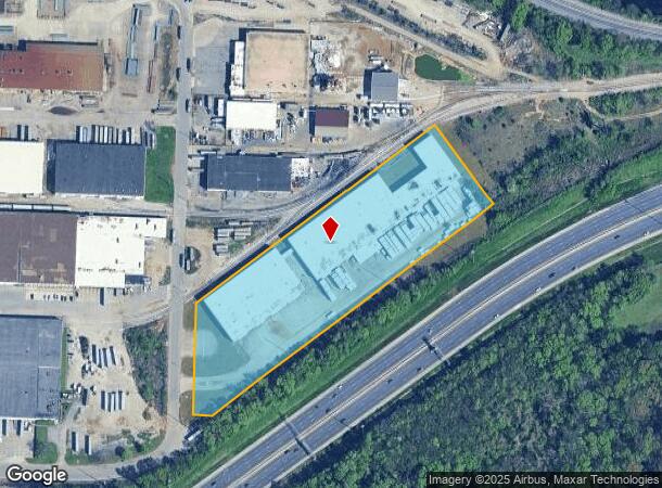  1117 Roberts Industrial Dr, Birmingham, AL Parcel Map