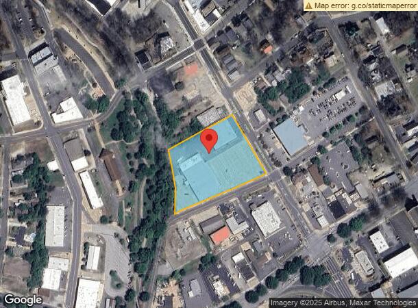  628 Malvern Ave, Hot Springs National Park, AR Parcel Map