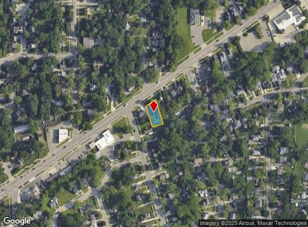  731 W Michigan Ave, Ypsilanti, MI Parcel Map