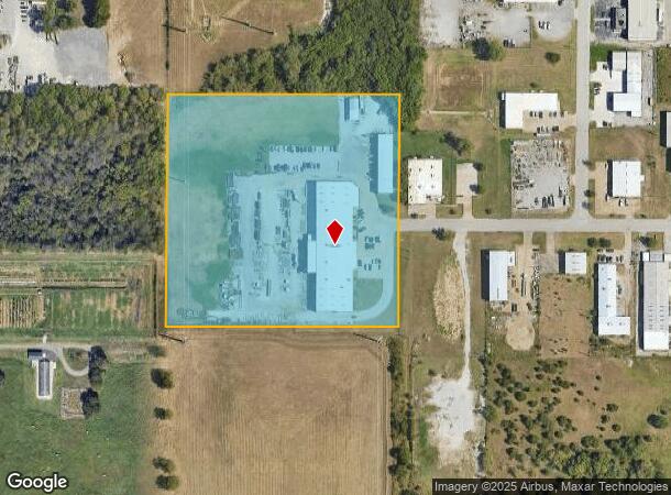  14034 E Marshall St, Tulsa, OK Parcel Map