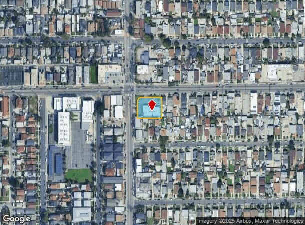 728 W Vernon Ave, Los Angeles, CA Parcel Map