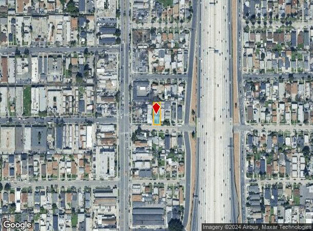  451 W 83Rd St, Los Angeles, CA Parcel Map