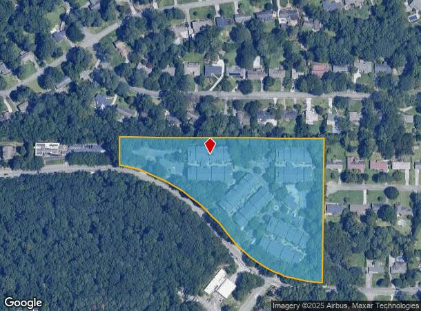 3260 Mercer University Dr, Atlanta, GA Parcel Map
