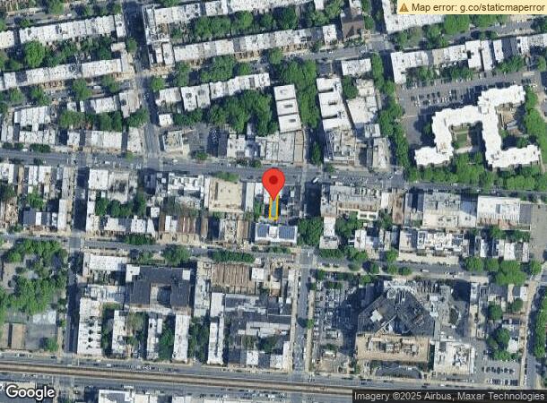  1550 Fulton St, Brooklyn, NY Parcel Map