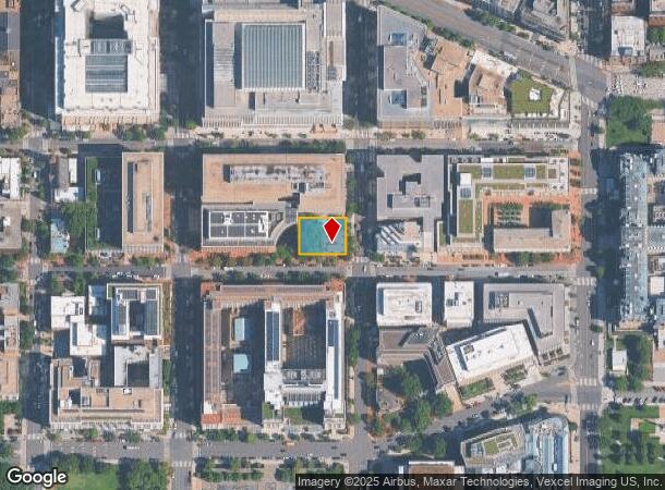  1801 F St Nw, Washington, DC Parcel Map