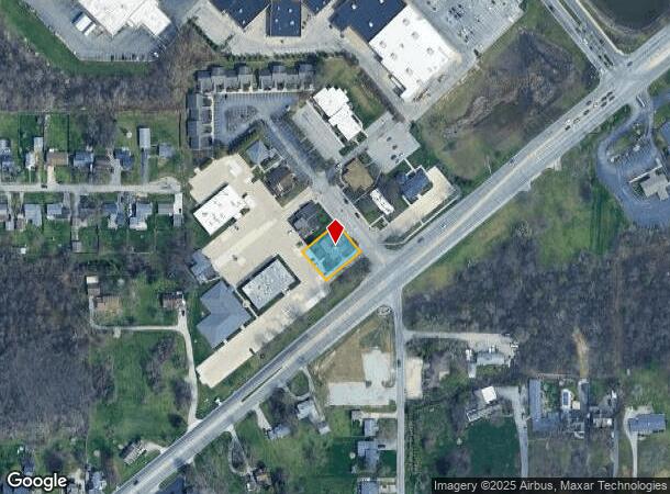  4642 W Jefferson Blvd, Fort Wayne, IN Parcel Map