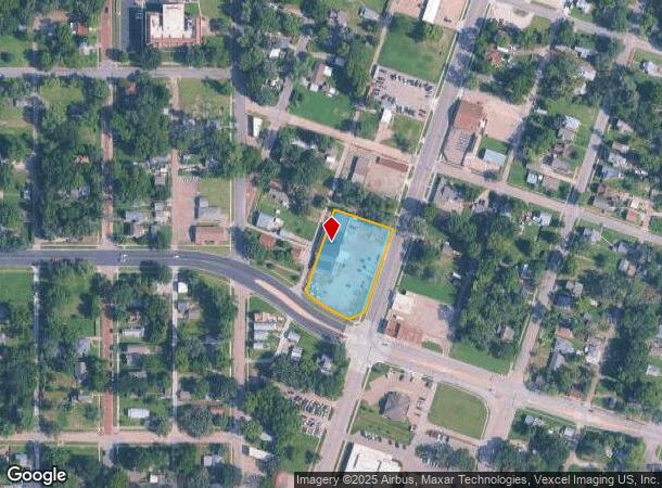  1209 N Kansas Ave, Topeka, KS Parcel Map