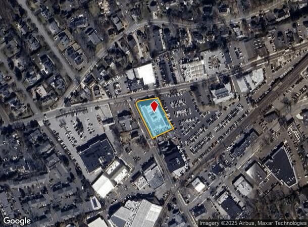  258 Elm St, New Canaan, CT Parcel Map