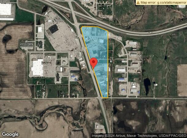  2623 Highway 281 S, Jamestown, ND Parcel Map