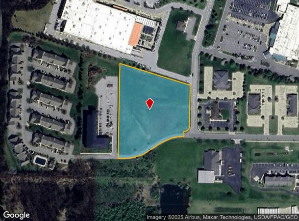  1100 Eagle Way, Ashland, OH Parcel Map