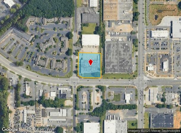  4538 Hugh Howell Rd, Tucker, GA Parcel Map