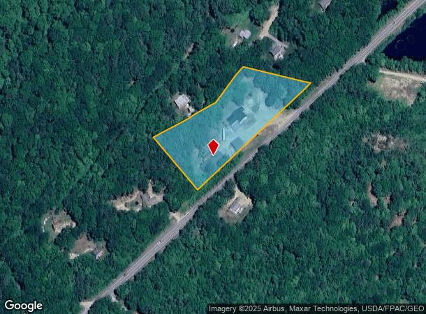 468 Mountain Ave, Northwood, NH Parcel Map