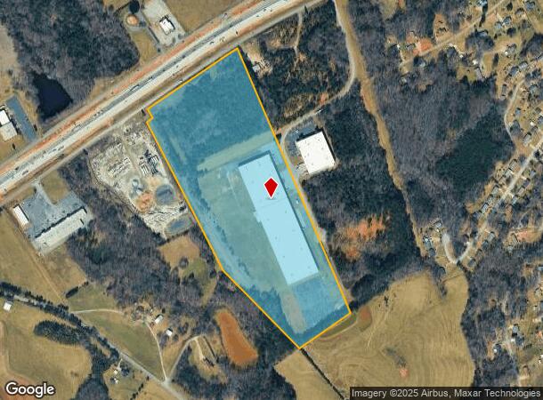  50 Peachview Blvd, Gaffney, SC Parcel Map