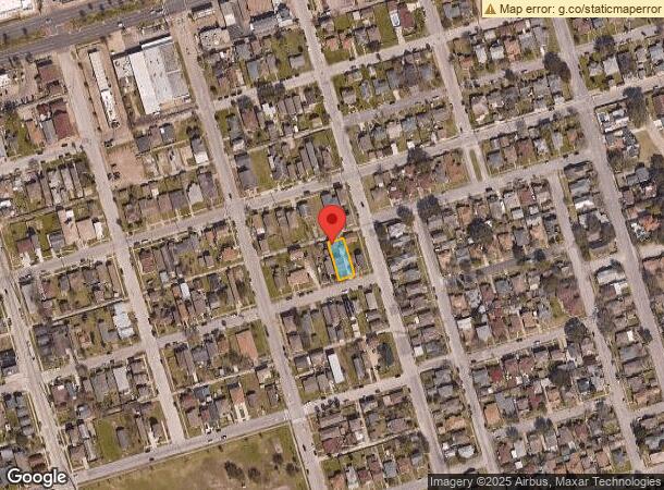  5006 Avenue M, Galveston, TX Parcel Map