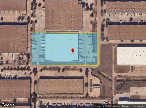  3839 Distribution Dr, Garland, TX Parcel Map