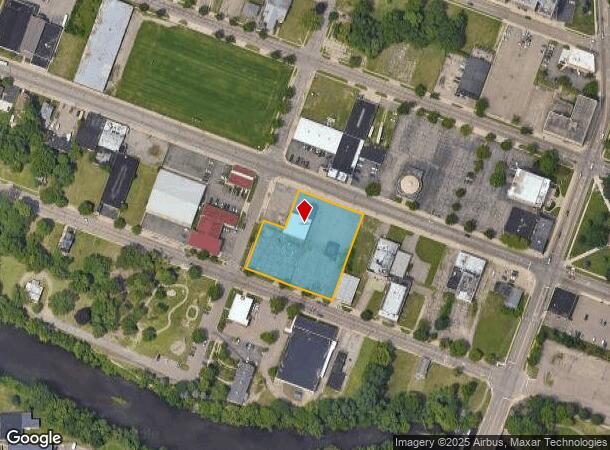 311 Michigan Ave W, Battle Creek, MI Parcel Map