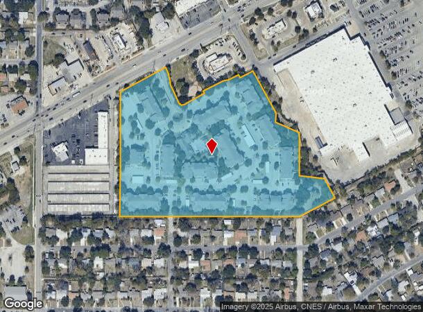  1320 Austin Hwy, San Antonio, TX Parcel Map