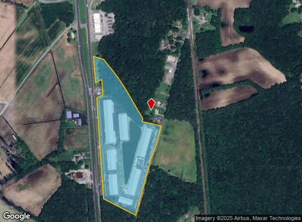 34708 Delaware Ave, Frankford, DE Parcel Map