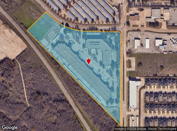  7501 Esters Blvd, Irving, TX Parcel Map