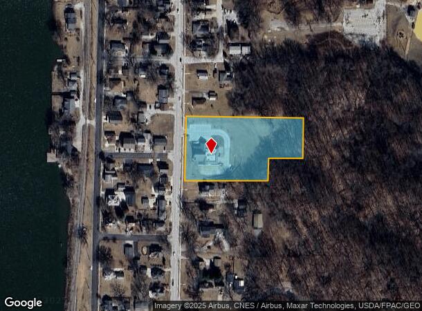 602 N High St, Port Byron, IL Parcel Map