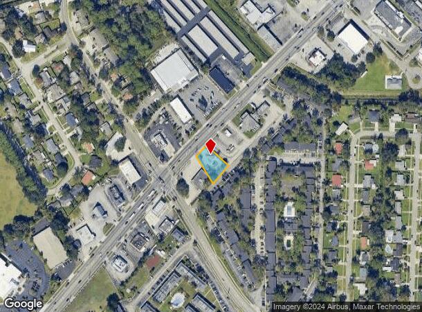  5720 University Blvd W, Jacksonville, FL Parcel Map