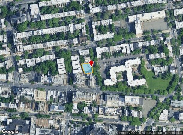  476 Marcus Garvey Blvd, Brooklyn, NY Parcel Map