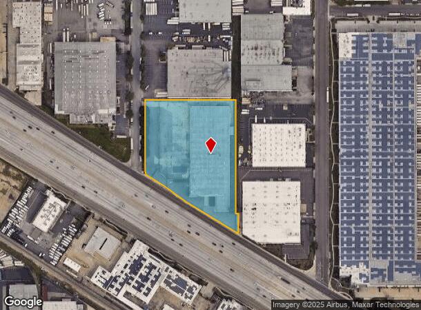  13711 Freeway Dr, Santa Fe Springs, CA Parcel Map