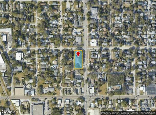  1034 16Th St N, Saint Petersburg, FL Parcel Map