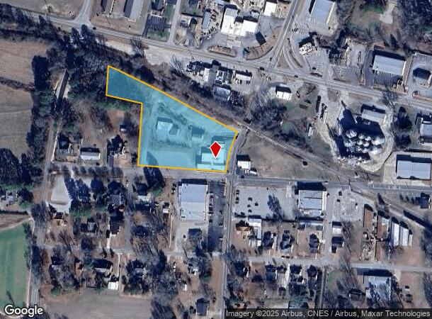 6518 E Main St, Bailey, NC Parcel Map