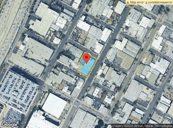  3221 S Hill St, Los Angeles, CA Parcel Map