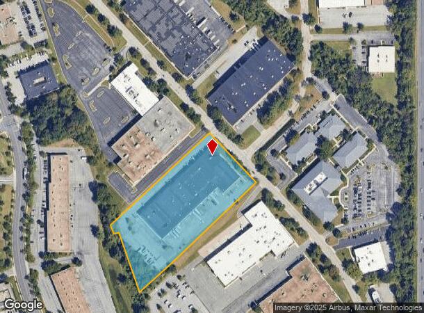 7144 Ambassador Rd, Windsor Mill, MD Parcel Map