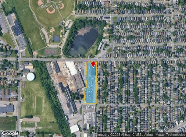  401 E Amherst St, Buffalo, NY Parcel Map