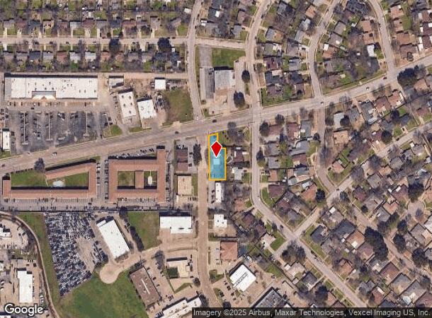  2616 Texas Dr, Irving, TX Parcel Map