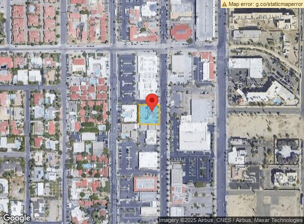  353 S Palm Canyon Dr, Palm Springs, CA Parcel Map