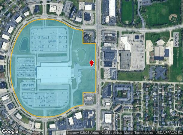 2040 S Reynolds Rd, Toledo, OH Parcel Map