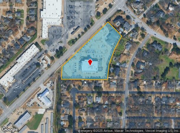  645 Grapevine Hwy, Hurst, TX Parcel Map