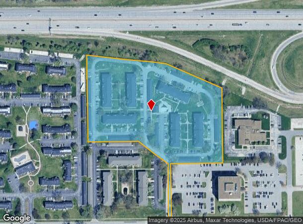  3861 Woodland Ave, West Des Moines, IA Parcel Map