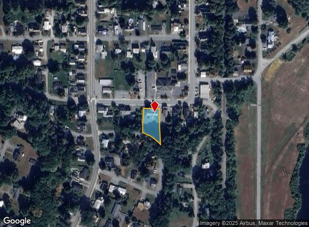  61 Depot St, Hartford, VT Parcel Map