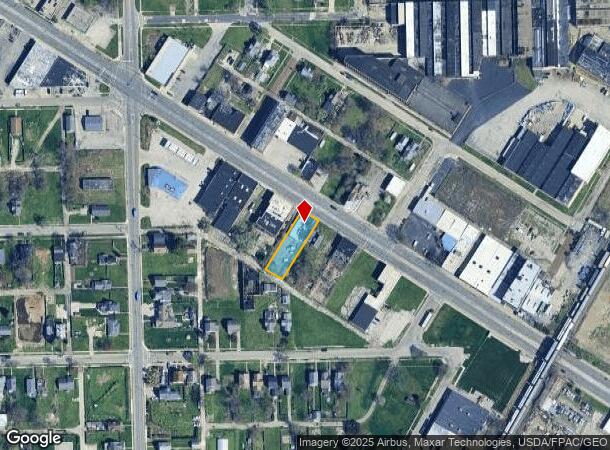  3323 Monroe St, Toledo, OH Parcel Map