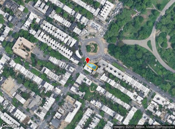  207 Prospect Park W, Brooklyn, NY Parcel Map