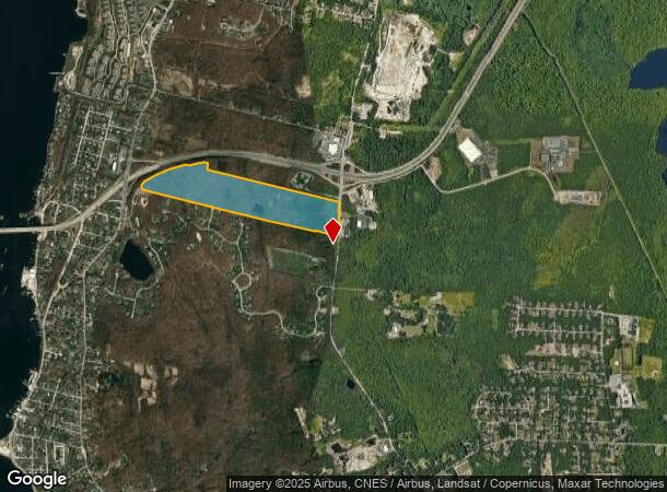  1101 Fish Rd, Tiverton, RI Parcel Map