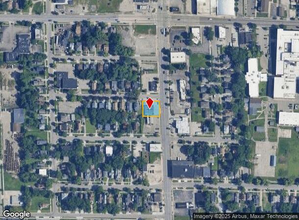 1245 Division Ave S, Grand Rapids, MI Parcel Map